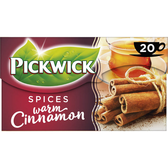 Pickwick Spices Cinnamon Black Tea, 20 tea bags