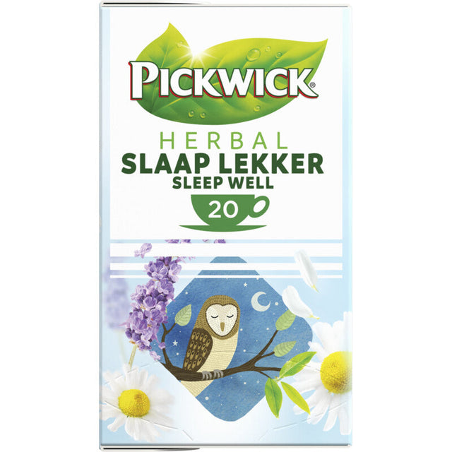Pickwick Sleep Well Herbal Tea, 20 tea bags