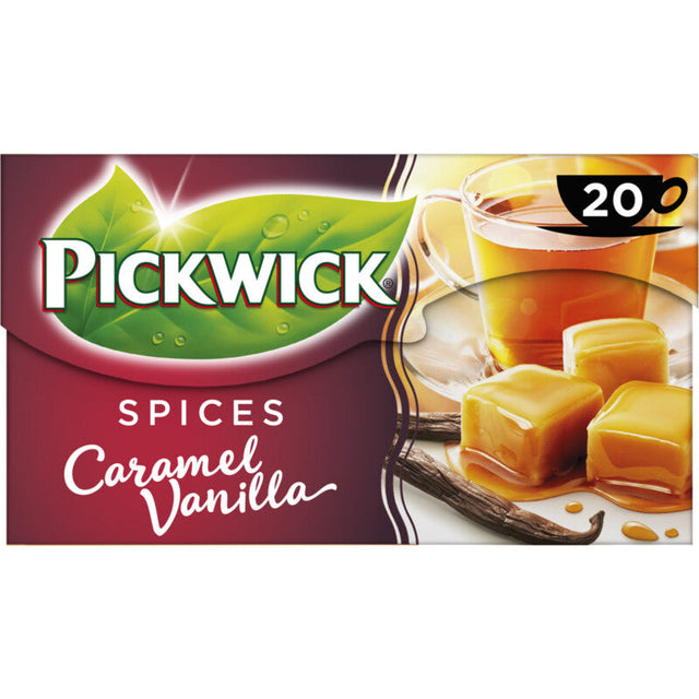 Pickwick Spices Caramelised Vanilla Black Tea - Worldwide Delivery - Order Online
