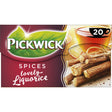 Pickwick Spices Licorice Black Tea, 20 tea bags