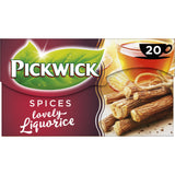 Pickwick Spices Licorice Black Tea, 20 tea bags