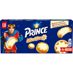 Prince Biscuits Ministars White - Worldwide Delivery - Order Online