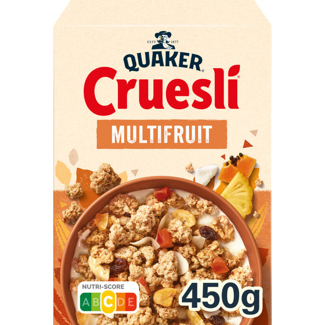 Quaker Cruesli Multifruit - Worldwide Delivery - Order Online