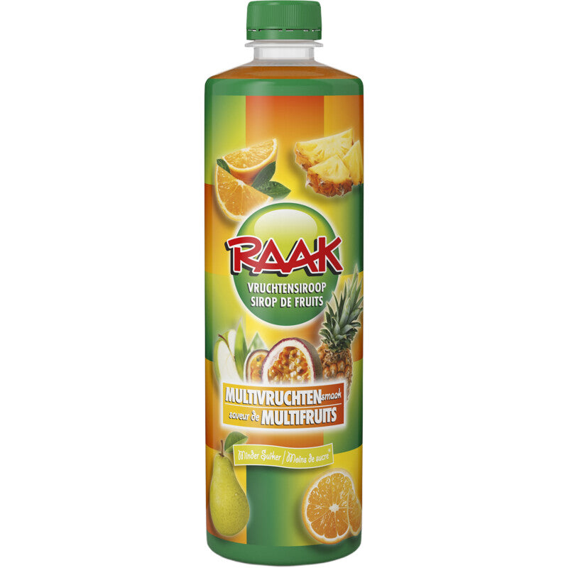 Raak Fruit Syrup - Refreshing Multi-fruits Flavor for All Your ...