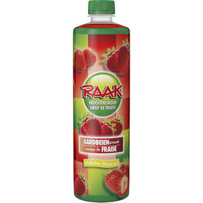 Raak Fruit Syrup Strawberries, 750ml