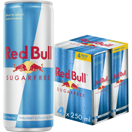 Red Bull Sugarfree 4-pack - Worldwide Delivery - Order Online