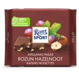 Ritter Sport Raisin & Hazelnut Tablet - Worldwide Delivery - Order Online
