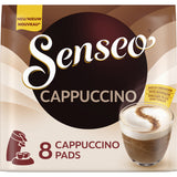 Senseo Cappuccino Coffee Pads, 8 pads