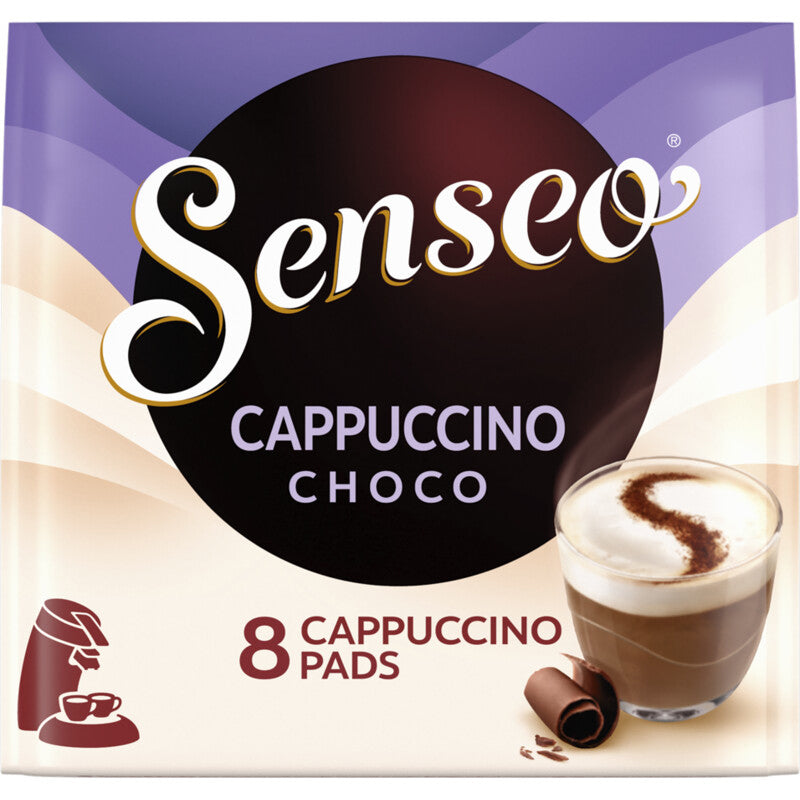Senseo Cappuccino Choco Coffee Pads - Worldwide Delivery - Order Online