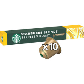 Starbucks Nespresso Blonde Espresso Coffee Capsules - Worldwide Delivery - Order Online