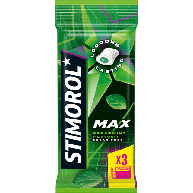 Stimorol Max Splash Spearmint Chewing Gum 59g