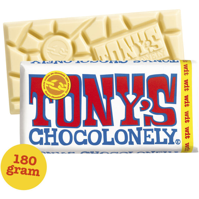Tony's Chocolonely White - Worldwide Delivery - Order Online