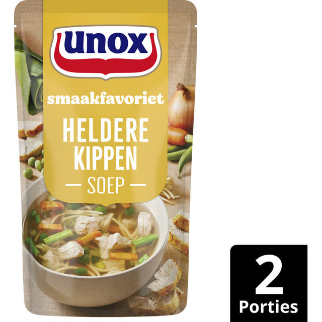 Unox Soup in Bag Clear Chicken Soup, 570ml