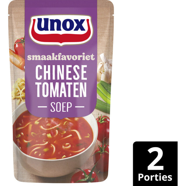 Unox Soup in Bag Chinese Tomato Soup - Worldwide Delivery - Order Online