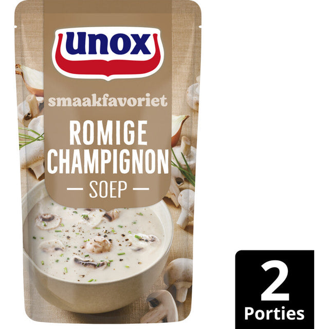 Unox Soup in Bag Mushroom Soup, 570ml