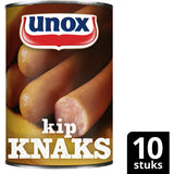 Unox Chicken Knaks Frankfurter sausages, 400g