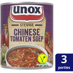 Unox Canned Soup Hearty Chinese Tomato Soup - Worldwide Delivery - Order Online