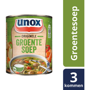 Unox Canned Soup Hearty Vegetable Soup, 800ml