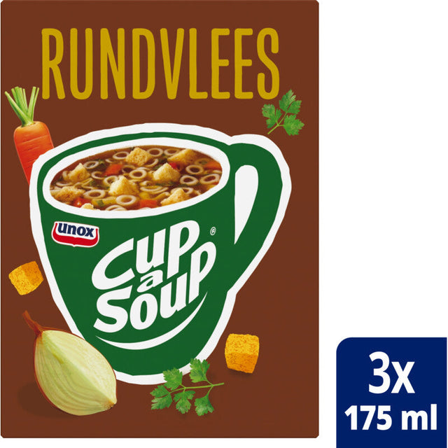 Unox Cup-a-soup Beef, 3 × 14g