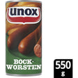 Unox Canned Bockworsten Frankfurter sausages, 550g