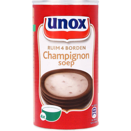 Unox Canned Mushroom Soup - Worldwide Delivery - Order Online
