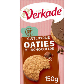 Verkade Gluten-free Milk Chocolate Biscuits, 150g