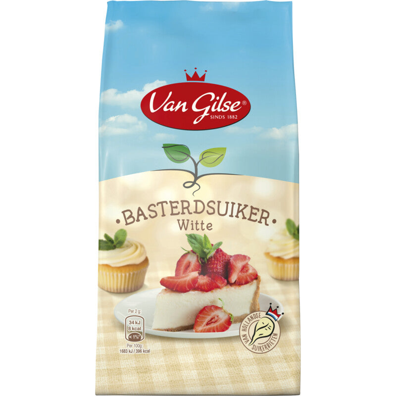 Van Gilse White Caster Sugar - Worldwide Delivery - Order Online