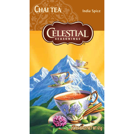 Celestial Seasonings India Spice Chai Tea - Worldwide Delivery - Order Online
