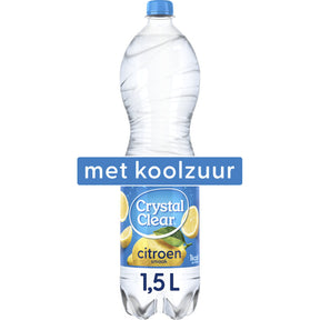 Crystal Clear Sparkling Lemon Soft drink, 1.5l
