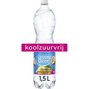 Crystal Clear Lemon Passion Fruit Soft drink, 1.5l