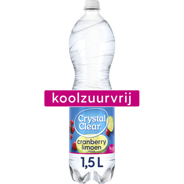 Crystal Clear Cranberry Lemon Soft drink, 1.5l
