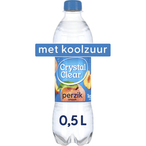 Crystal Clear Sparkling Peach Soft drink 500ml