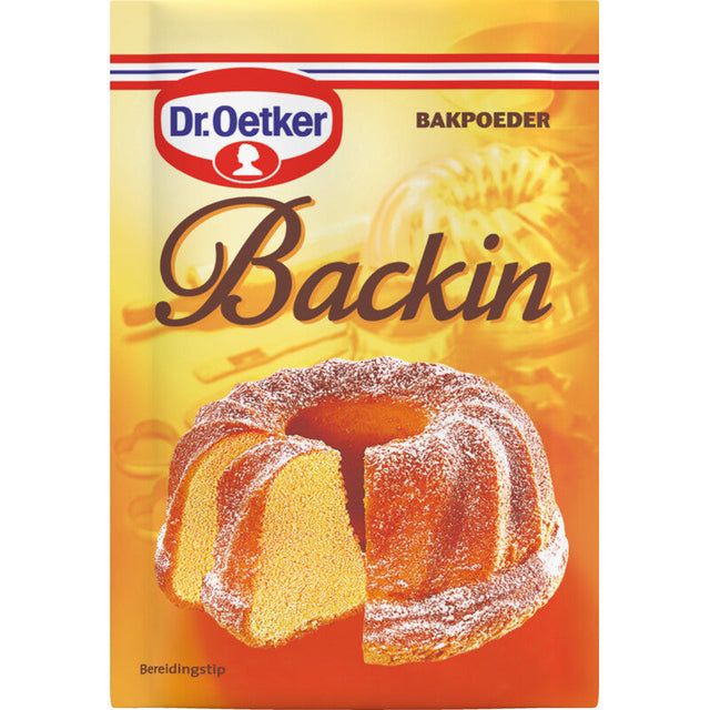 Dr. Oetker Backin Baking Powder, 5 × 16g