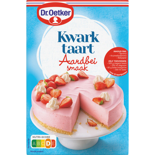 Dr. Oetker Cheesecake Strawberry Cake baking mix, 420g