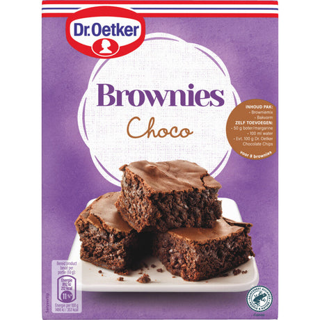 Dr. Oetker Brownies Choco - Worldwide Delivery - Order Online