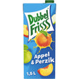 DubbelFrisss Apple & Peach Fruit drink, 1.5l