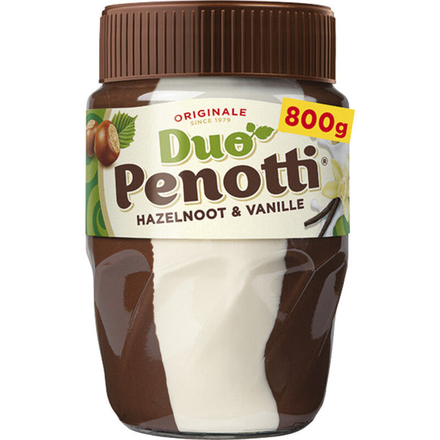 Duo Penotti Hazelnut & Vanilla Giant Potti Pâté, 800g