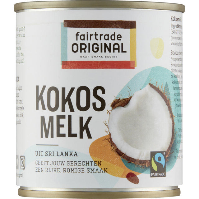 Fairtrade Original Coconut Milk - Worldwide Delivery - Order Online