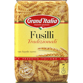 Grand'Italia Fusilli Tradizionali Pasta, 500g