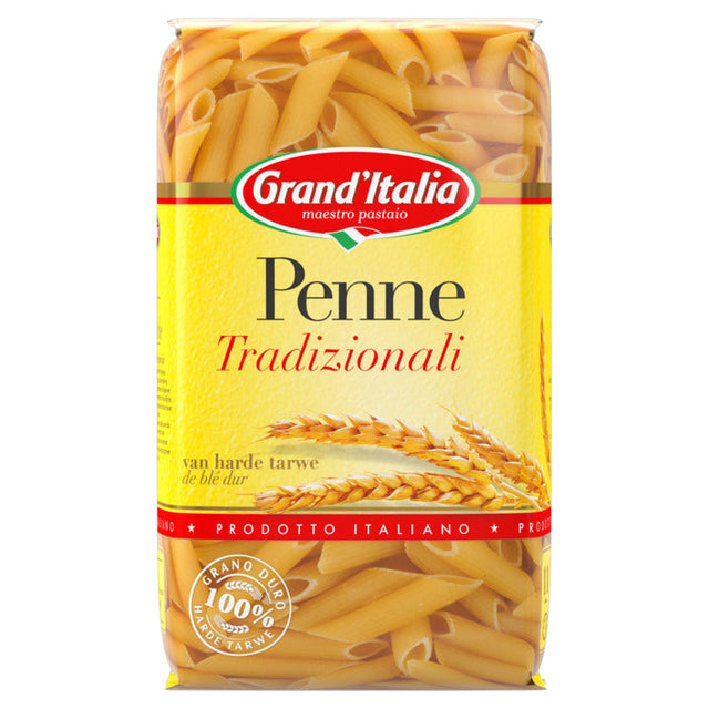 Grand'Italia Penne Tradizionali Pasta, 500g