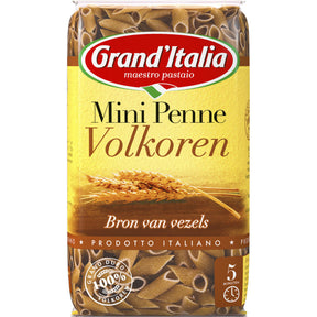 Grand'Italia Mini Penne Whole Grain Pasta, 350g