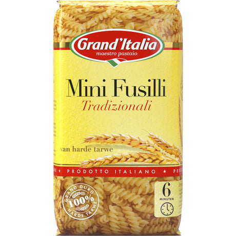 Grand'Italia Mini Fusilli Tradizionali Pasta, 350g