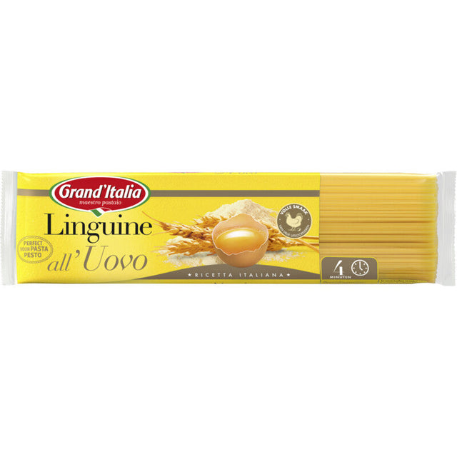 Grand'Italia Linguine all'uovo Pasta, 500g