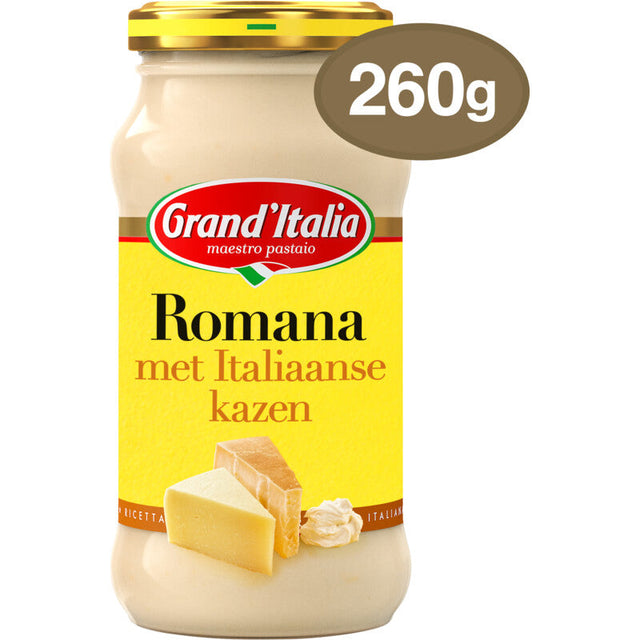Grand'Italia Romana with Italian Cheeses Pasta sauce, 260g