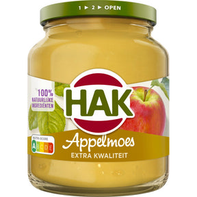 Hak Apple Sauce Extra Quality Jar, 360g