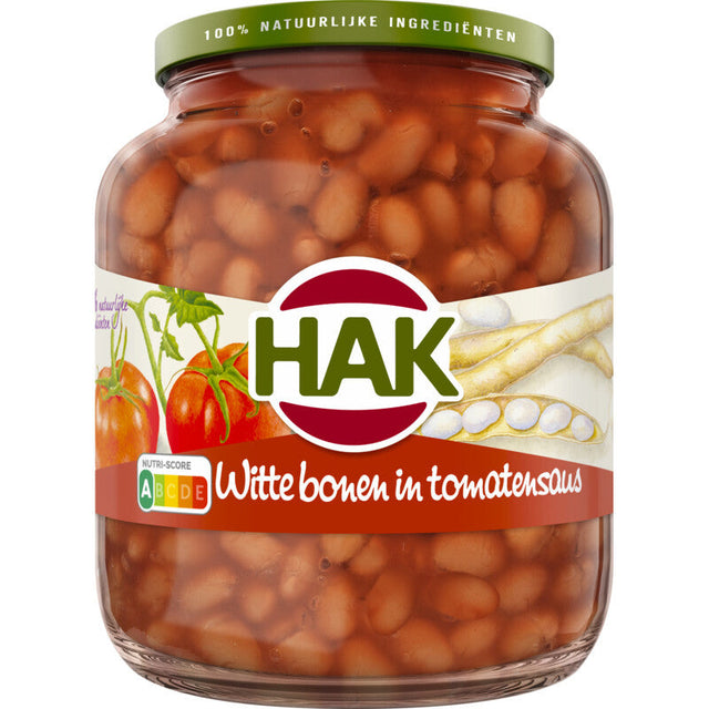 Hak White Beans in Tomato Sauce, 720g