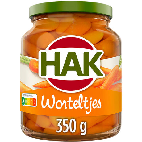 Hak Carrots Extra Fine Jar Prepared vegetables, 350g