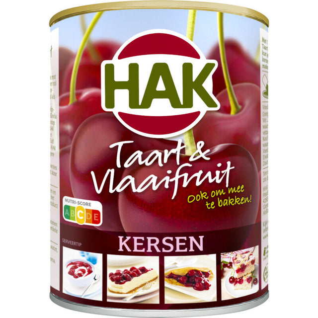 Hak Pie & Flan Fruit Cherries, 430g