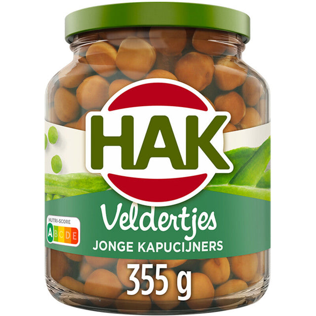 Hak Tender Fields of Young Capuchins Capucijner peas, 350g