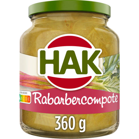 Hak Rhubarb Compote 1-2 Opened - Worldwide Delivery - Order Online
